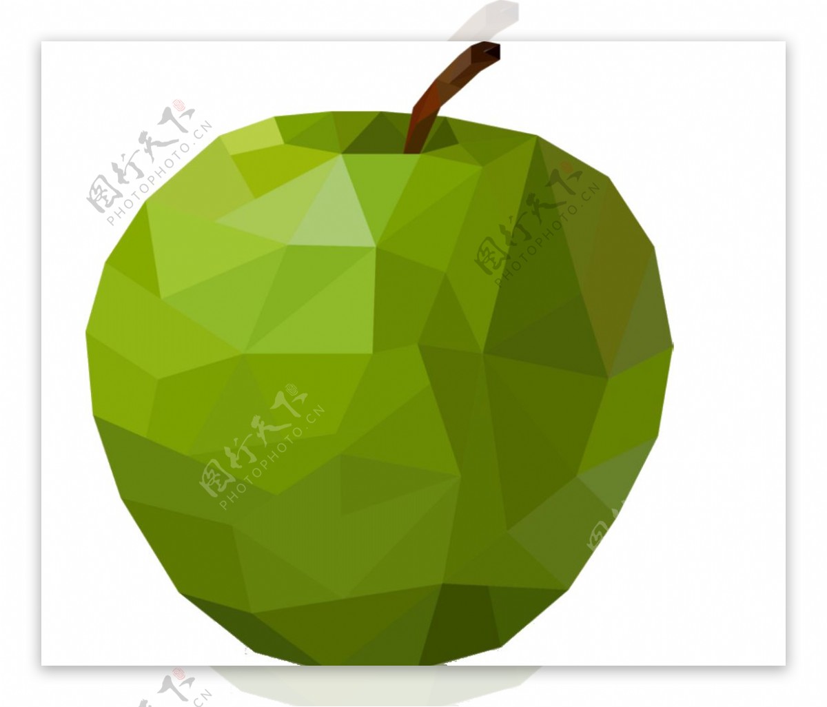 几何水果之苹果系列