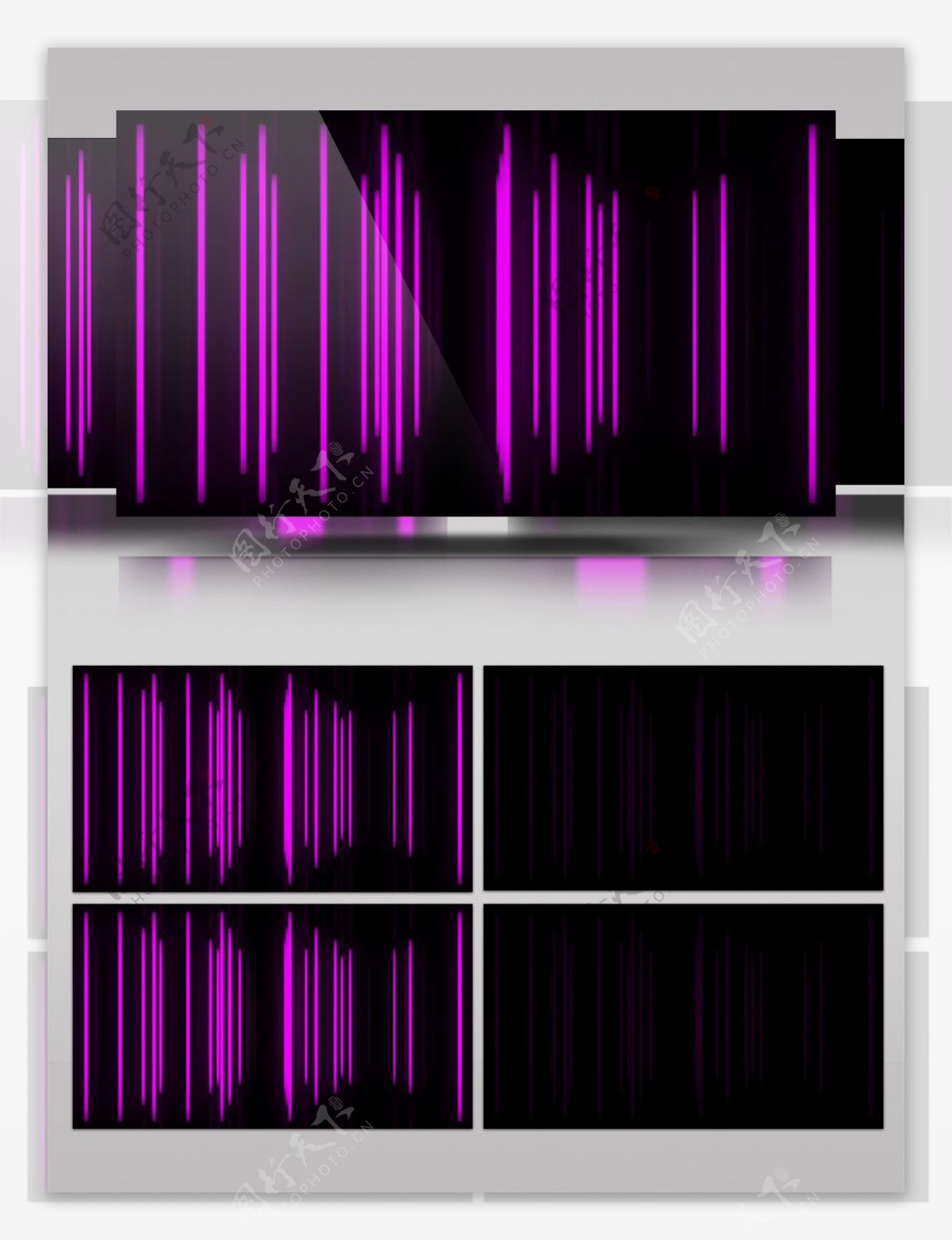 紫色竖线条视频素材