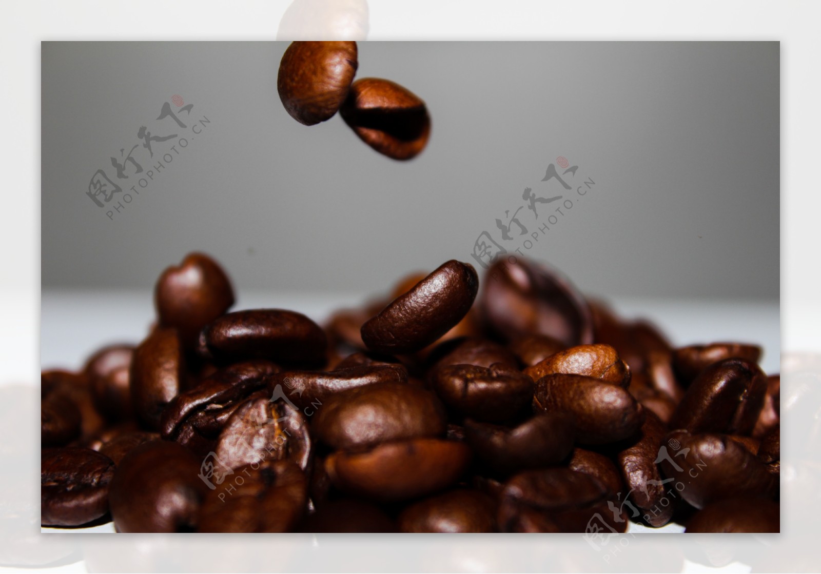 新鲜烘焙咖啡豆jpg背景素材