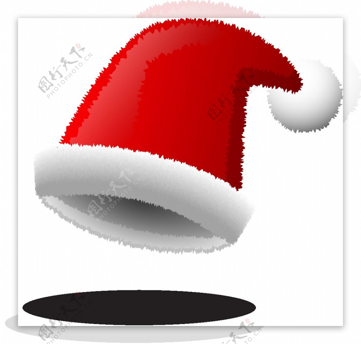 卡通圣诞帽免抠PNG元素