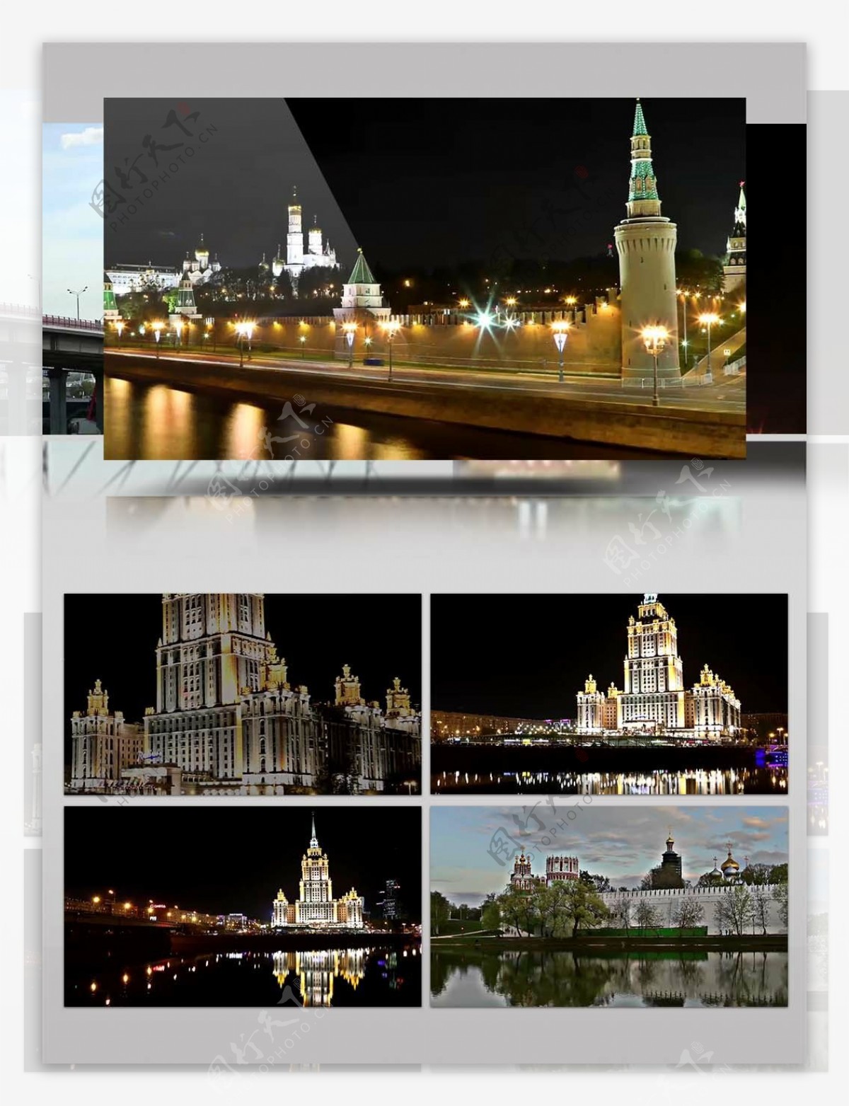 4K超清实拍莫斯科旅游宣传视频素材