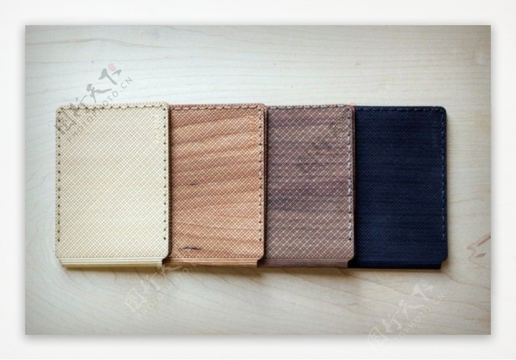 工业设计木质钱包