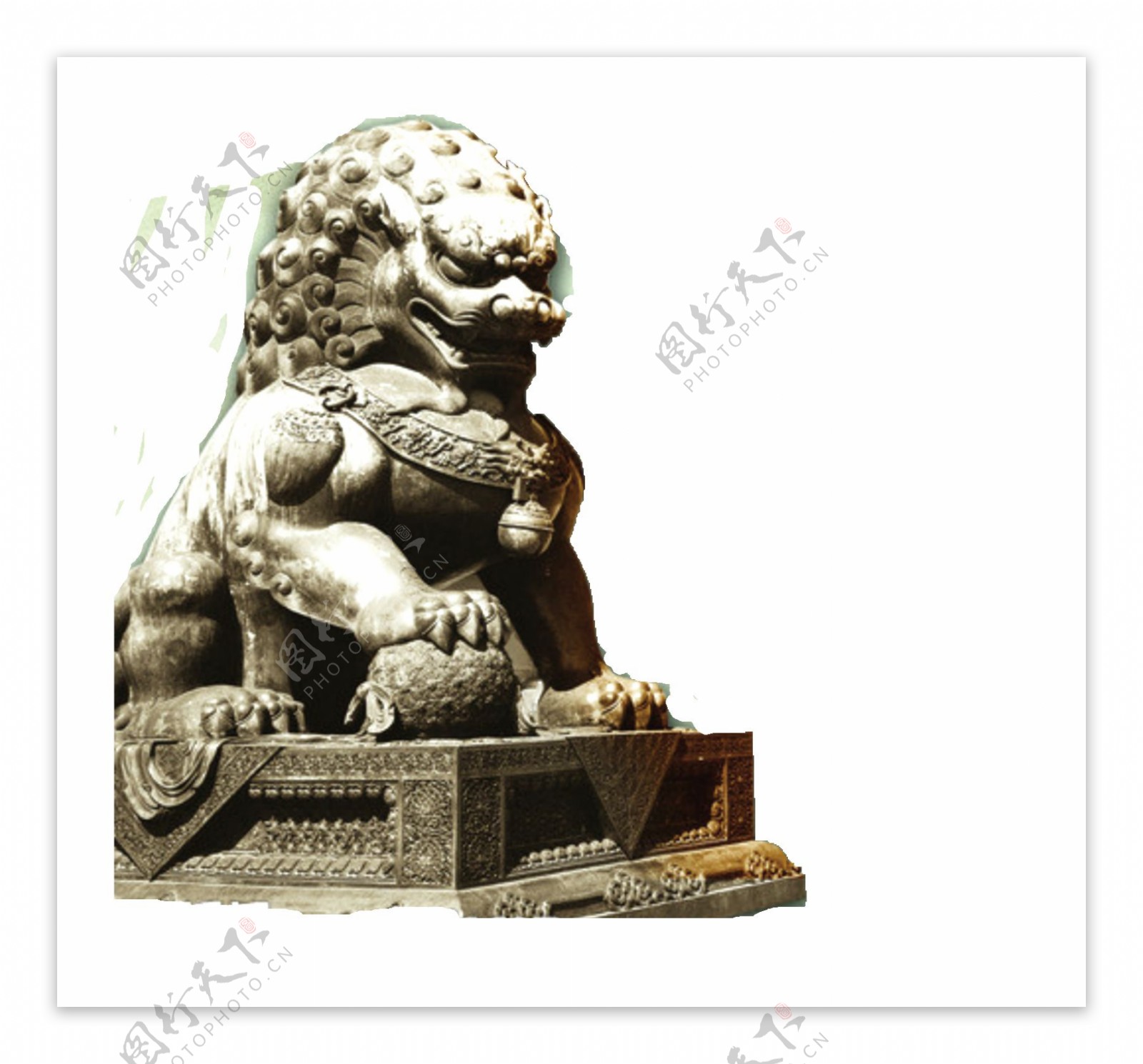 石狮子雕塑集合