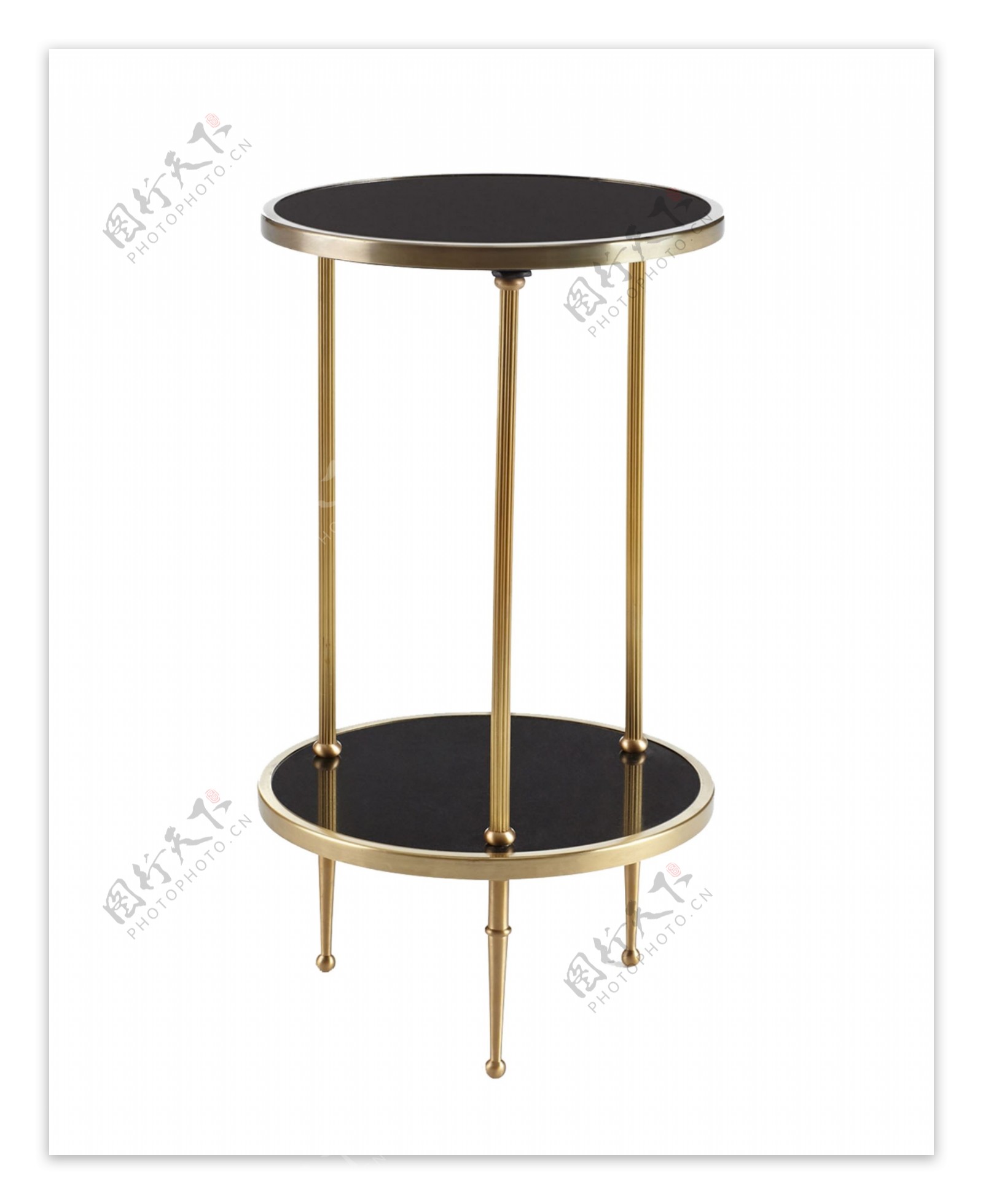 双层铁艺圆形桌子设计
