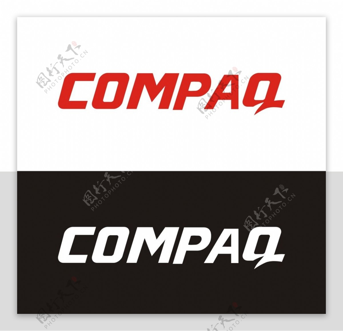 COMPAQ标志