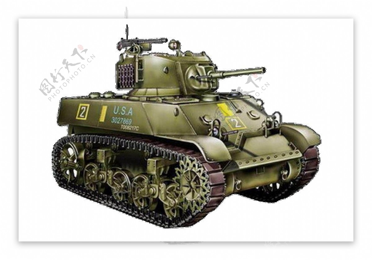 现代军事坦克素材