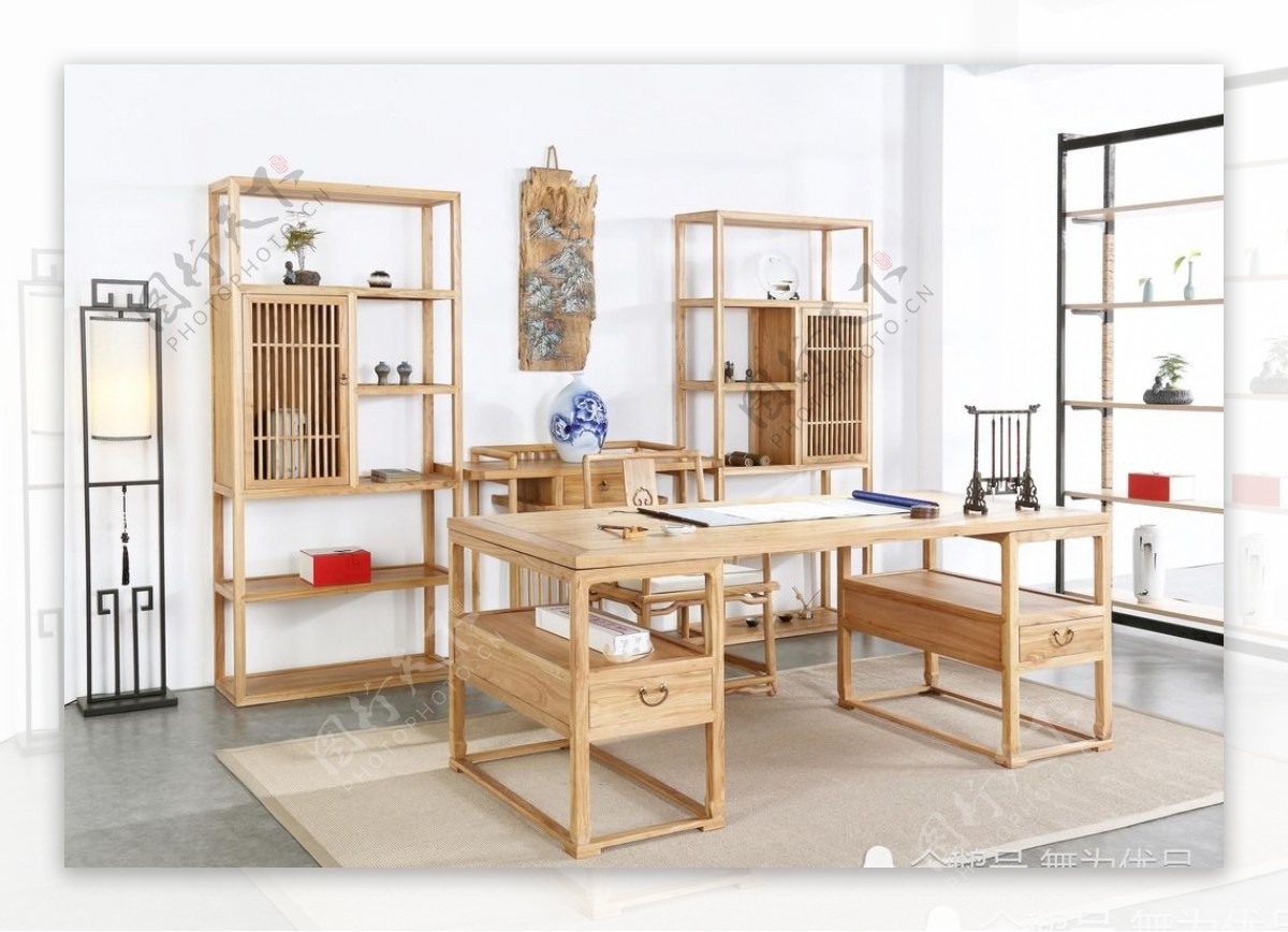 中式书房家具