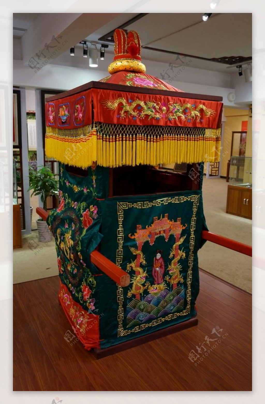 中国传统大花轿图片素材-编号31870990-图行天下