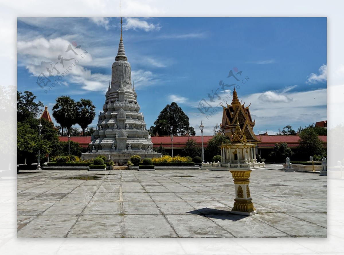 柬埔寨皇宫国王坟墓