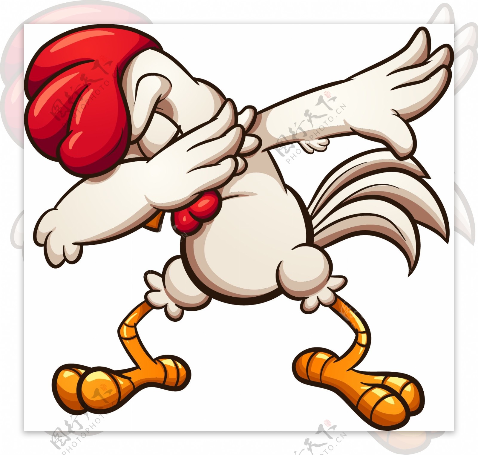 生肖卡通--鸡|平面|吉祥物|chf1986 - 原创作品 - 站酷 (ZCOOL)