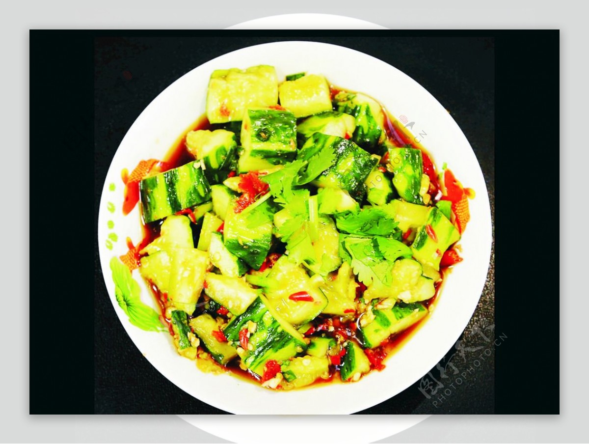美味黄瓜-名特食品图谱-图片