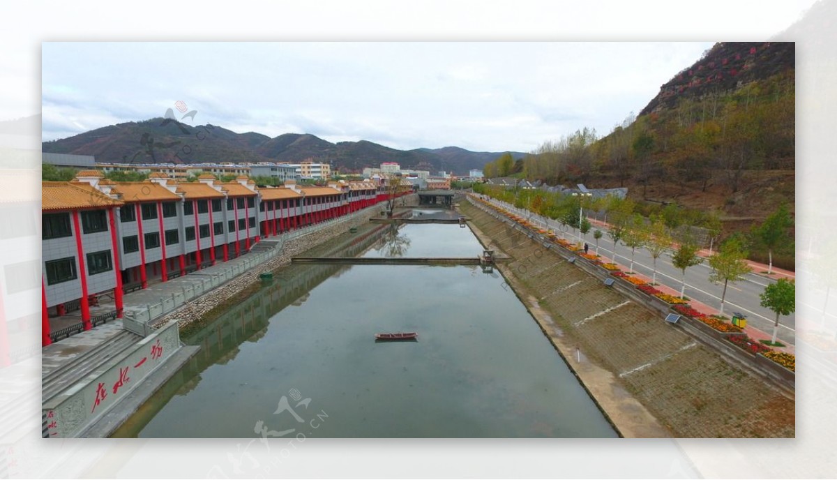 河道风景