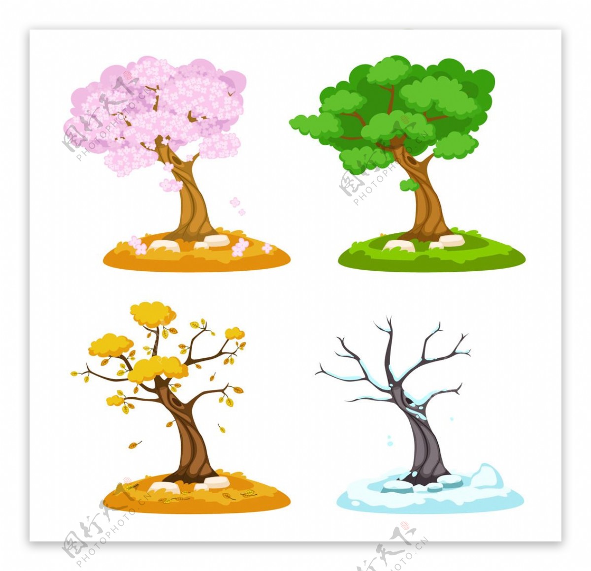 季节性树木