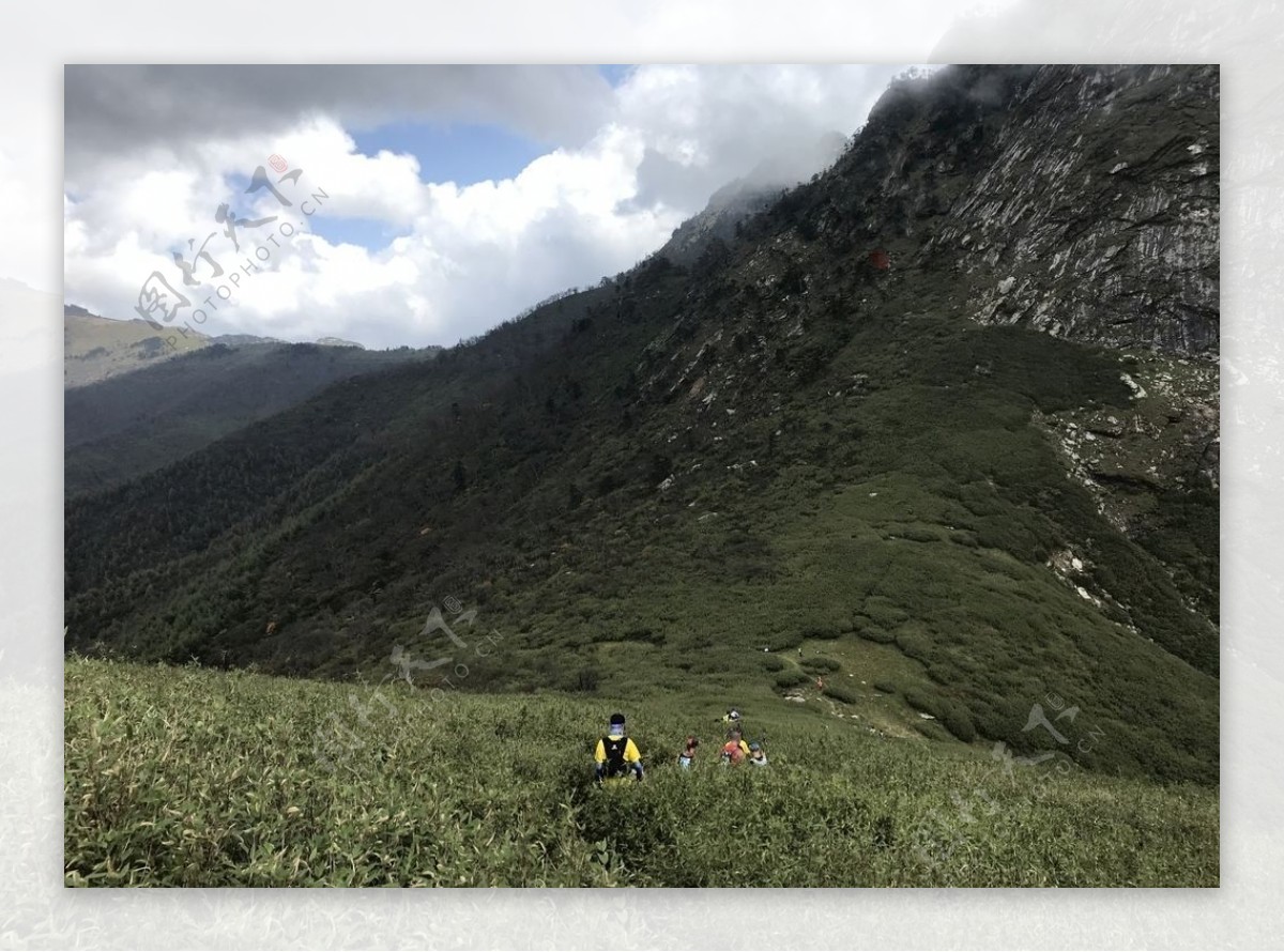 壮丽的大山风景