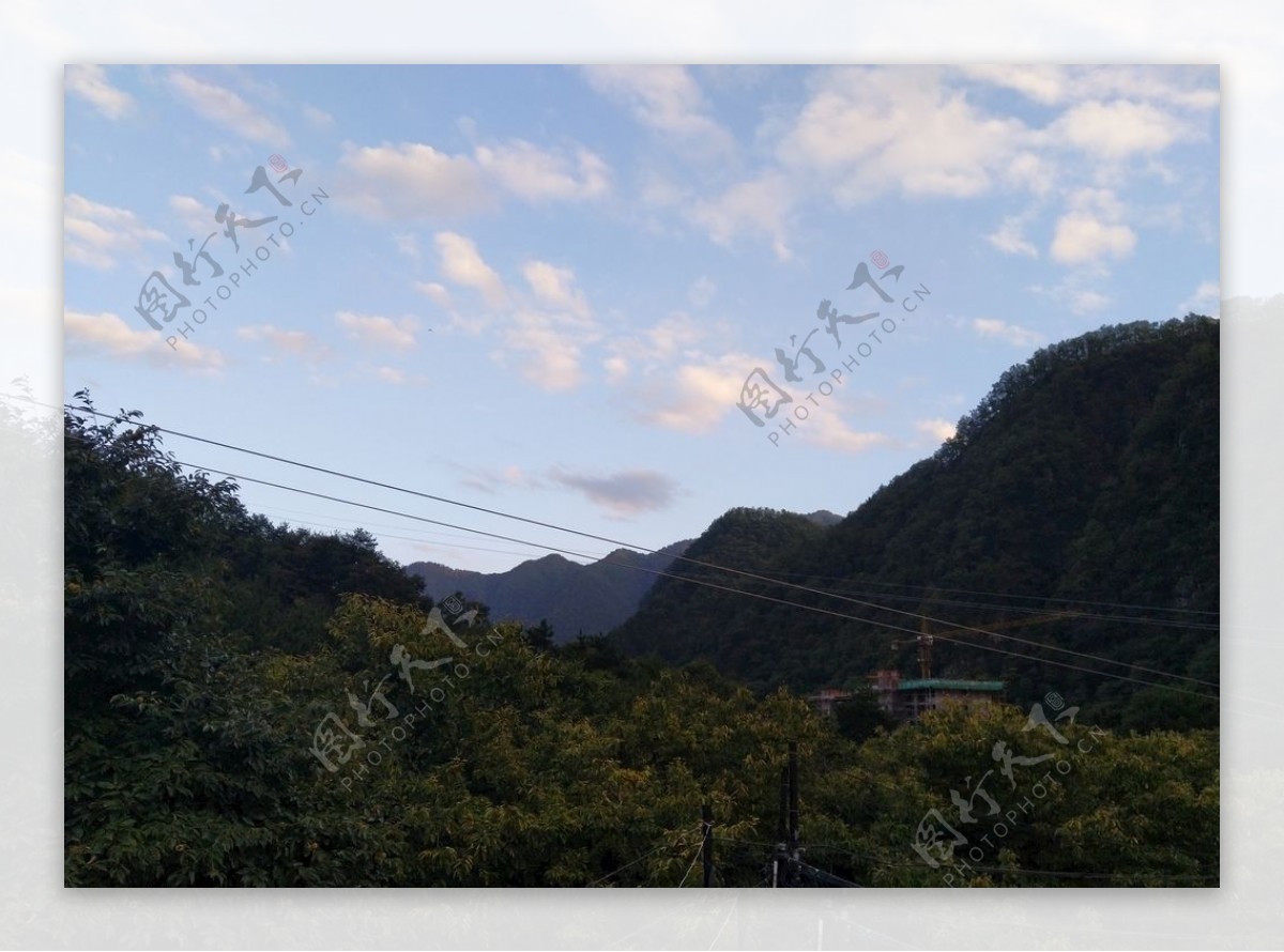 美丽的大山风景