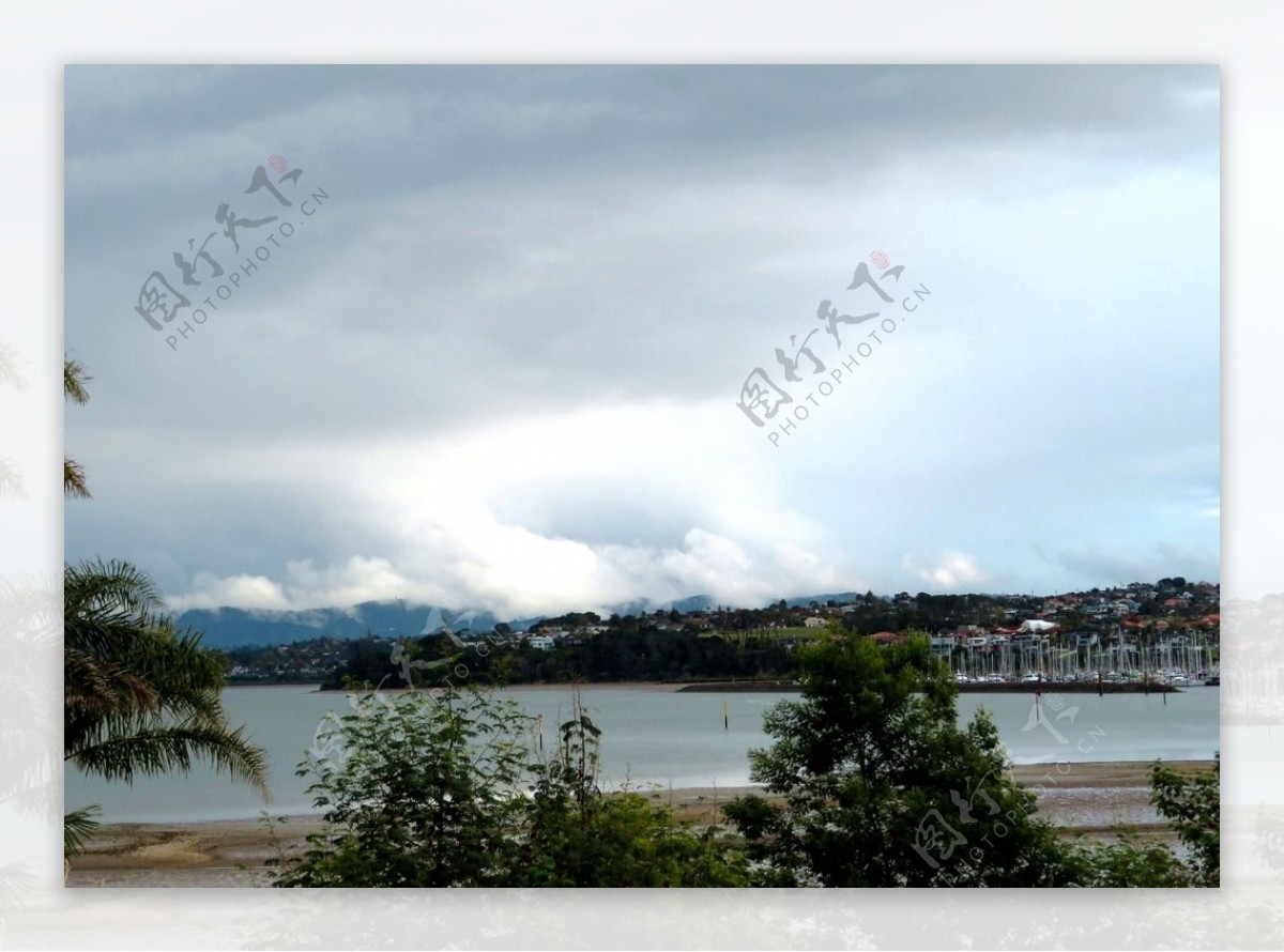 奥克兰海湾风景