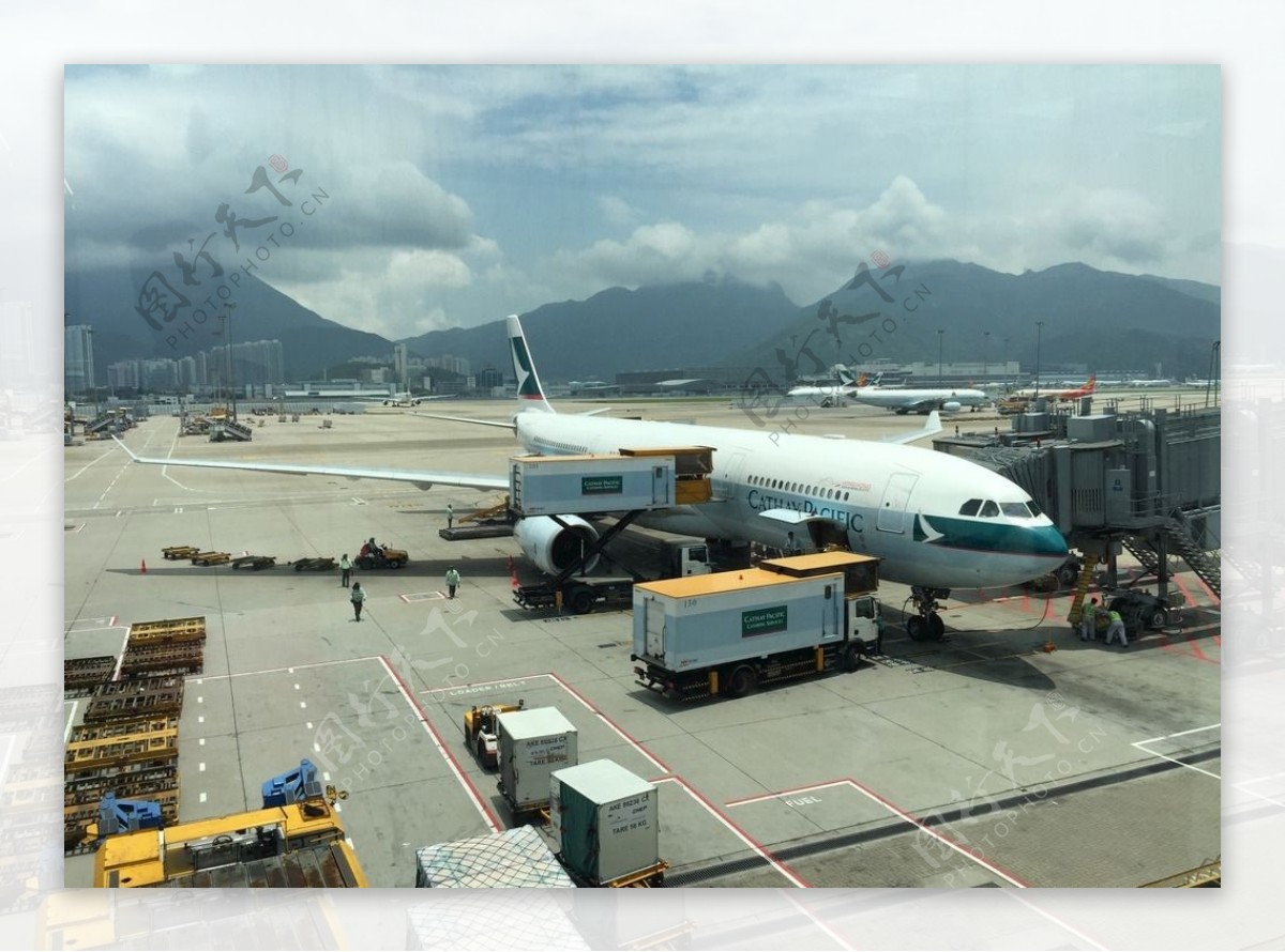 香港机场飞机