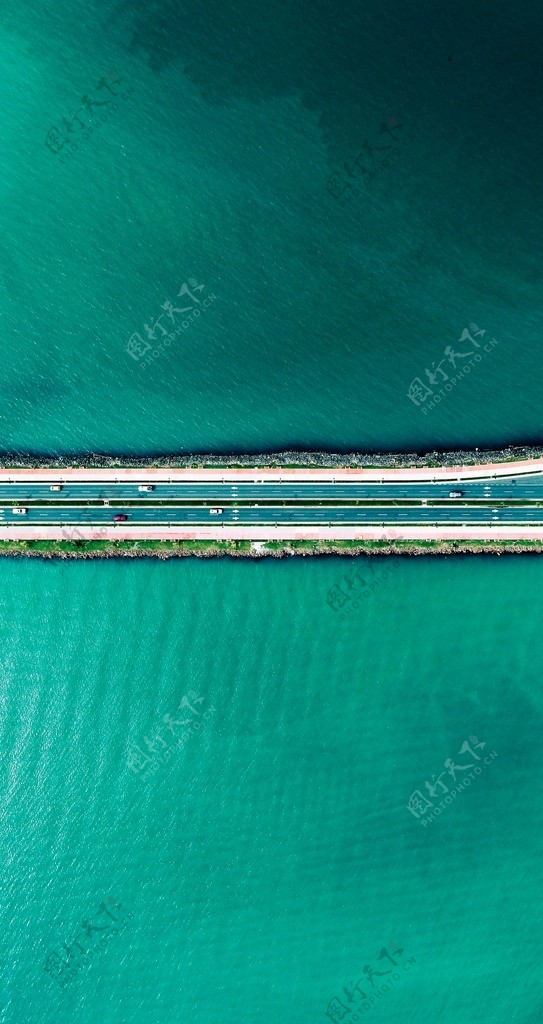 俯瞰大海风景