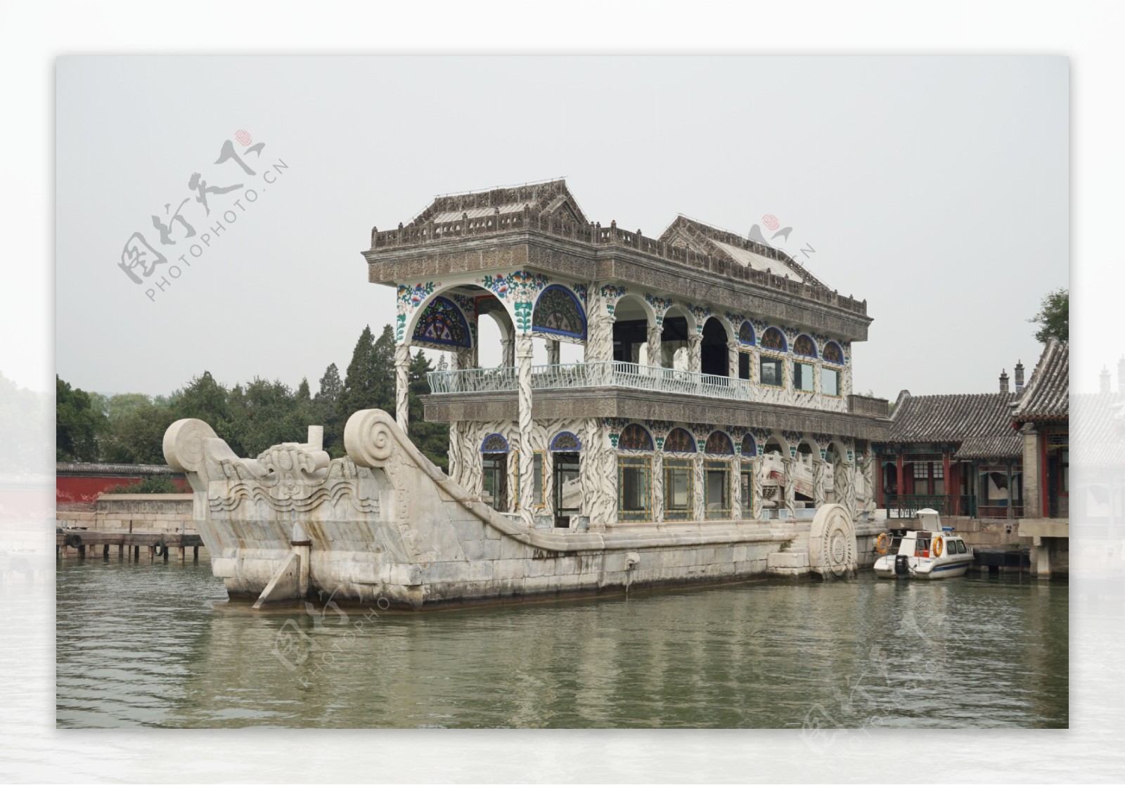 北京颐和园船