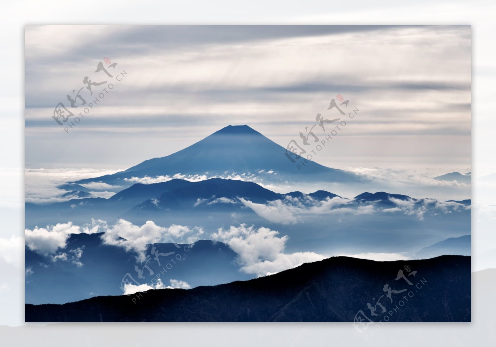 富士山山脉云海