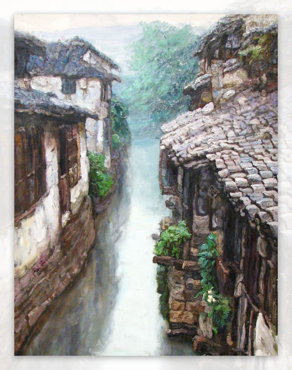 江南油画
