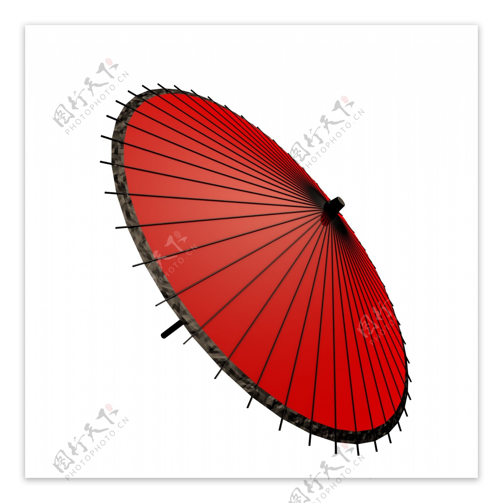 中国风古代柏油伞古典伞