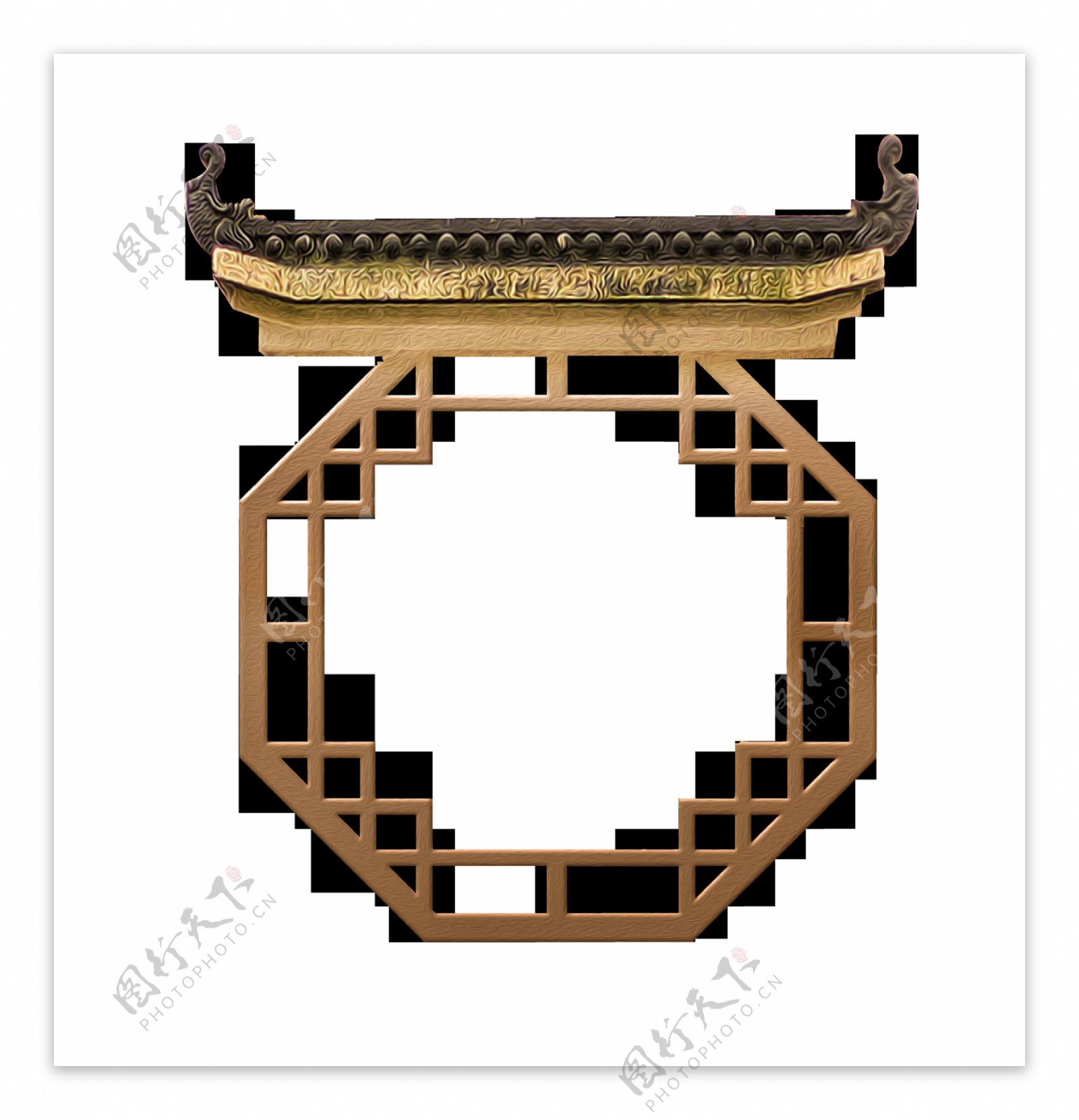 古典中国风院子装饰素材