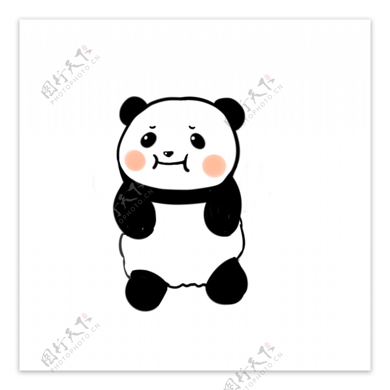 小熊猫表情包 矢量卡通插画|插画|插画习作|冉苒amaya - 原创作品 - 站酷 (ZCOOL)