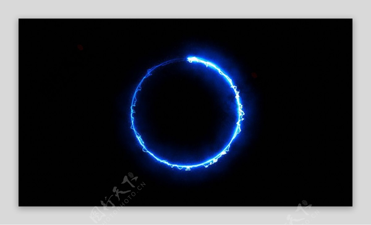 粒子条纹圆圈炫光能量特效视频素材01