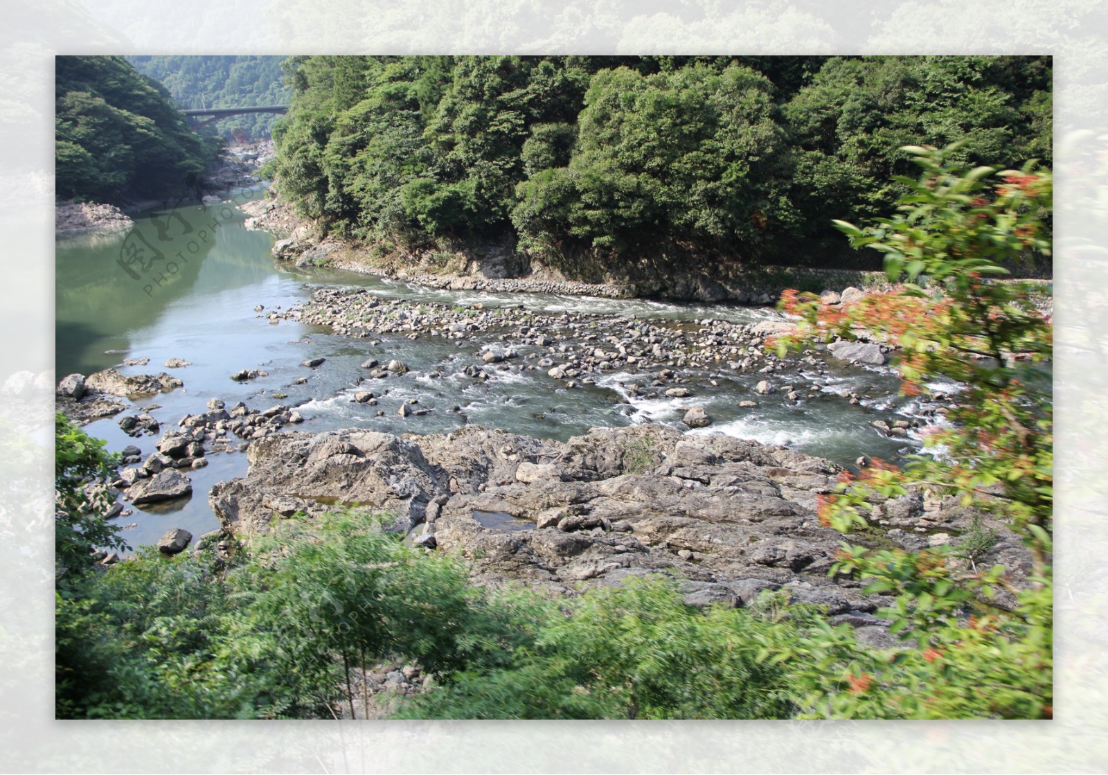 日本摄影素材小溪河流