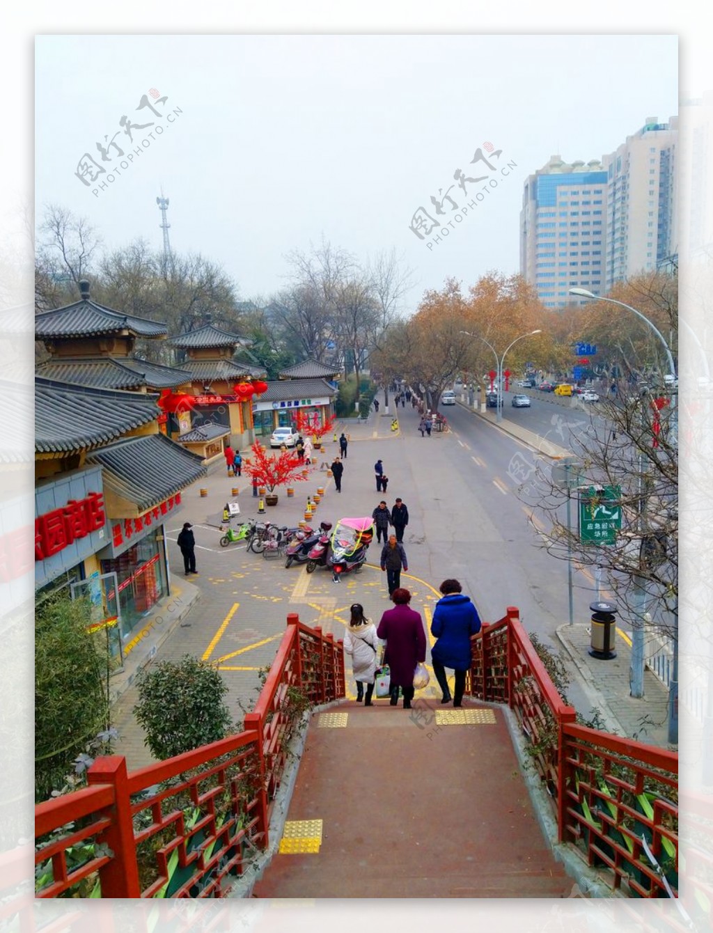 城市街道风景