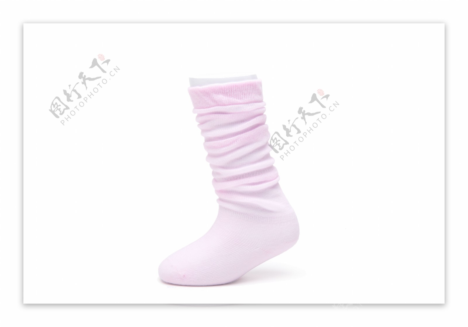 粉紫色女士丝袜实物图摄影图