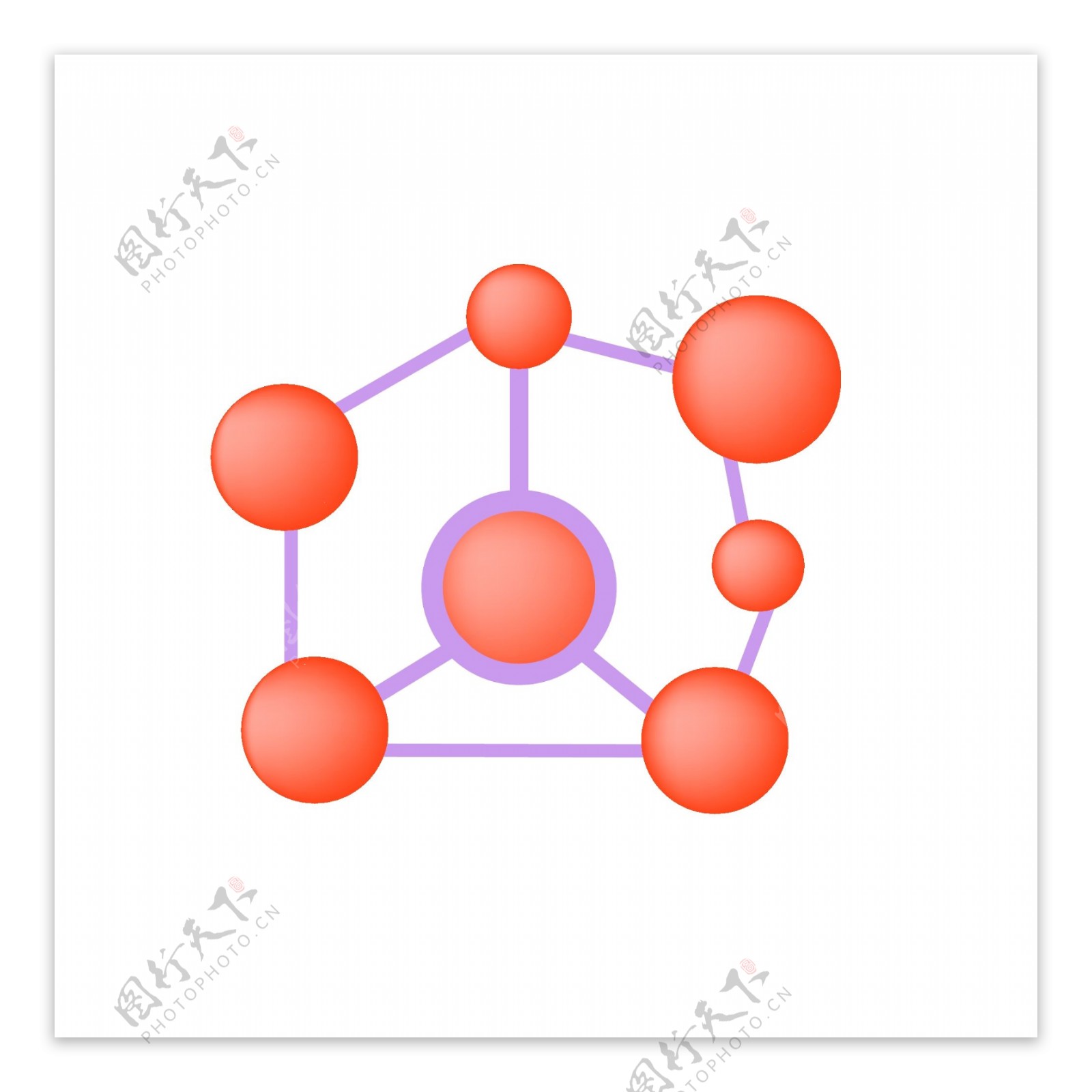 2.5D立体化学分子结构图