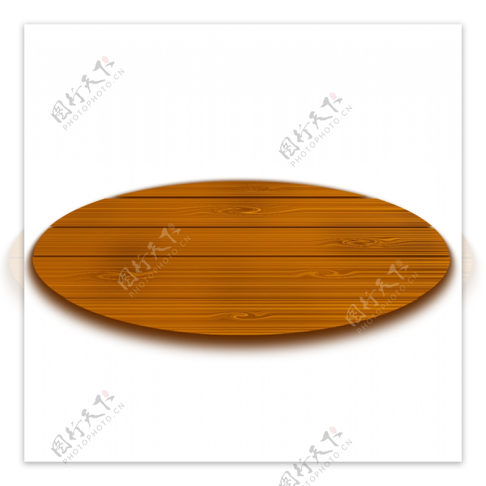 拼对的木质木板插画