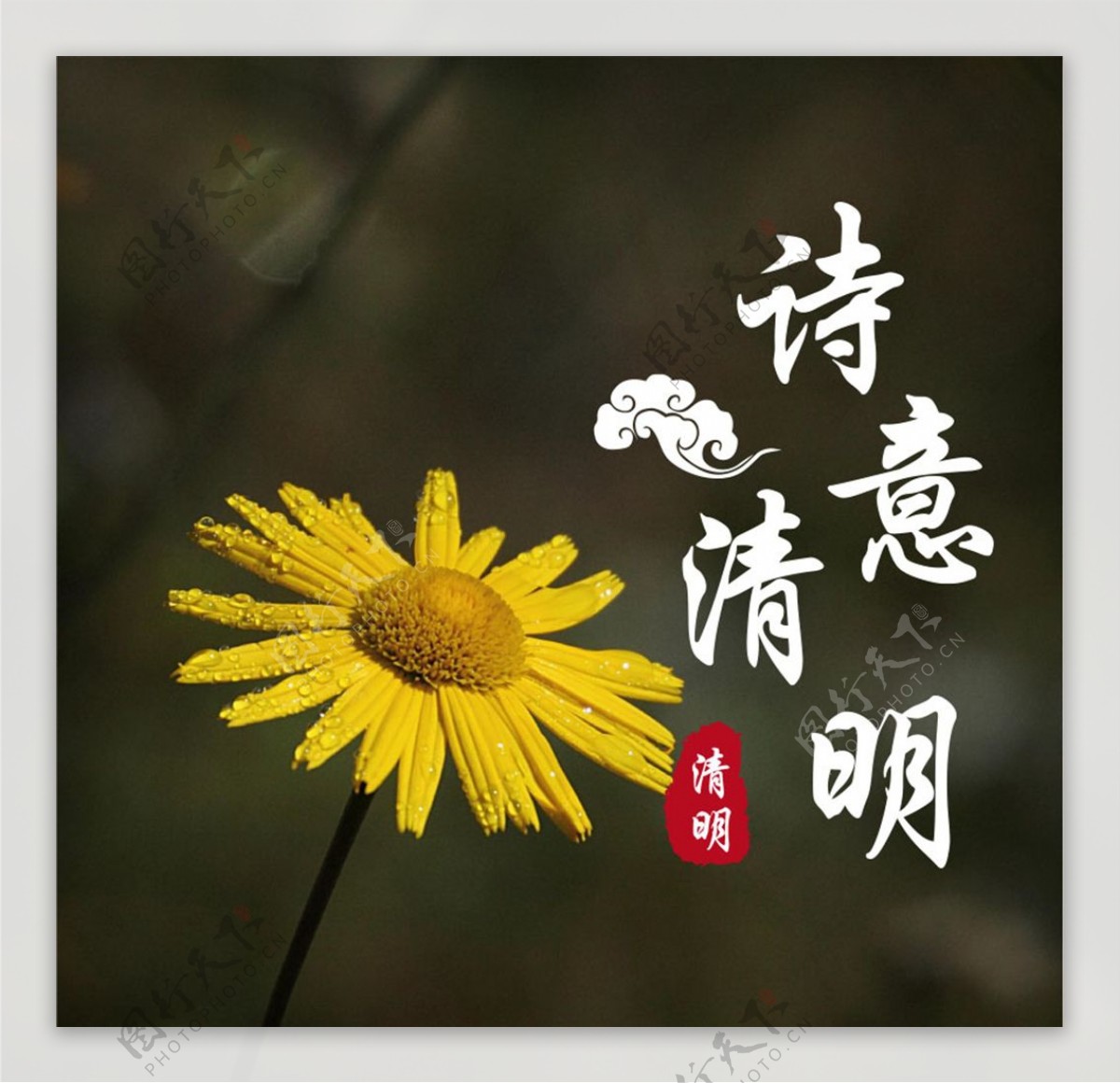 清明节海报