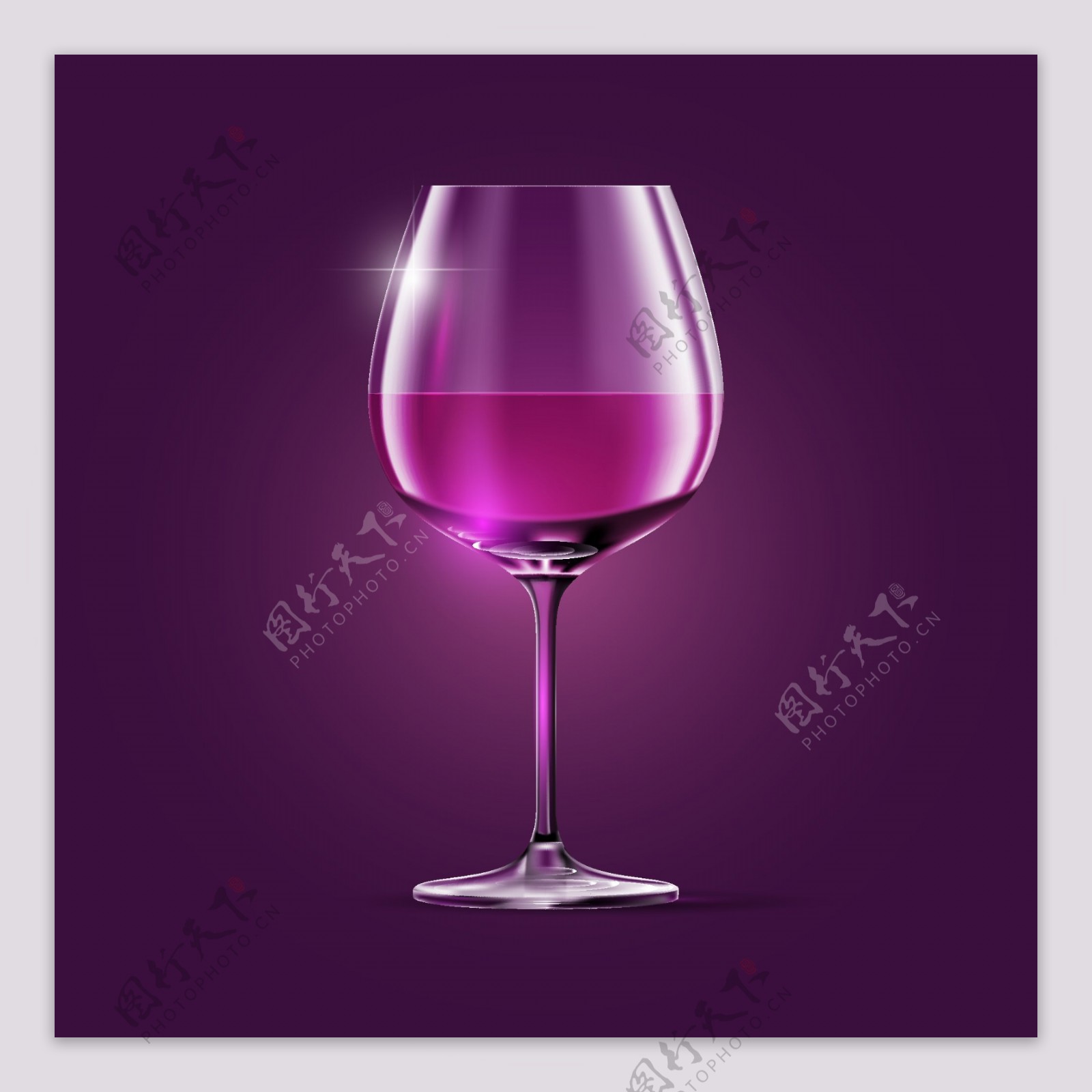 紫色红酒背景