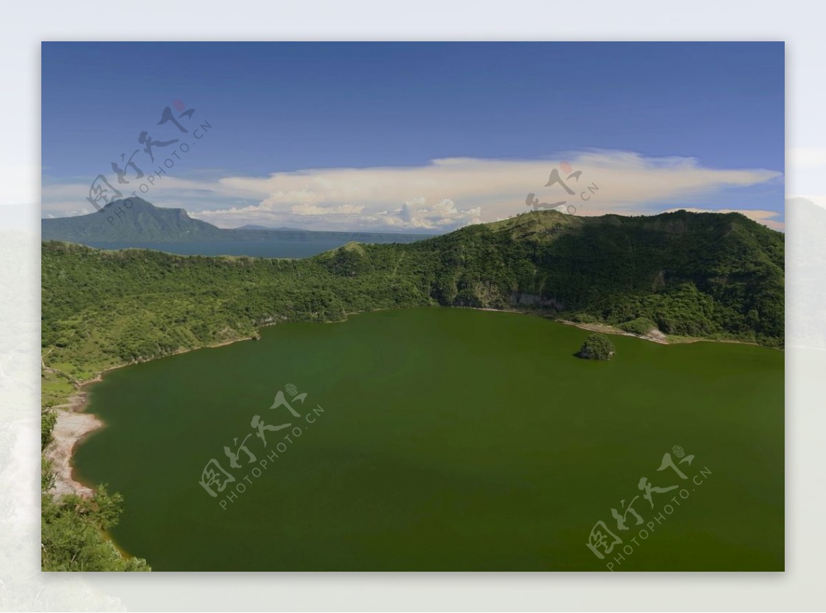菲律宾塔尔火山火山湖