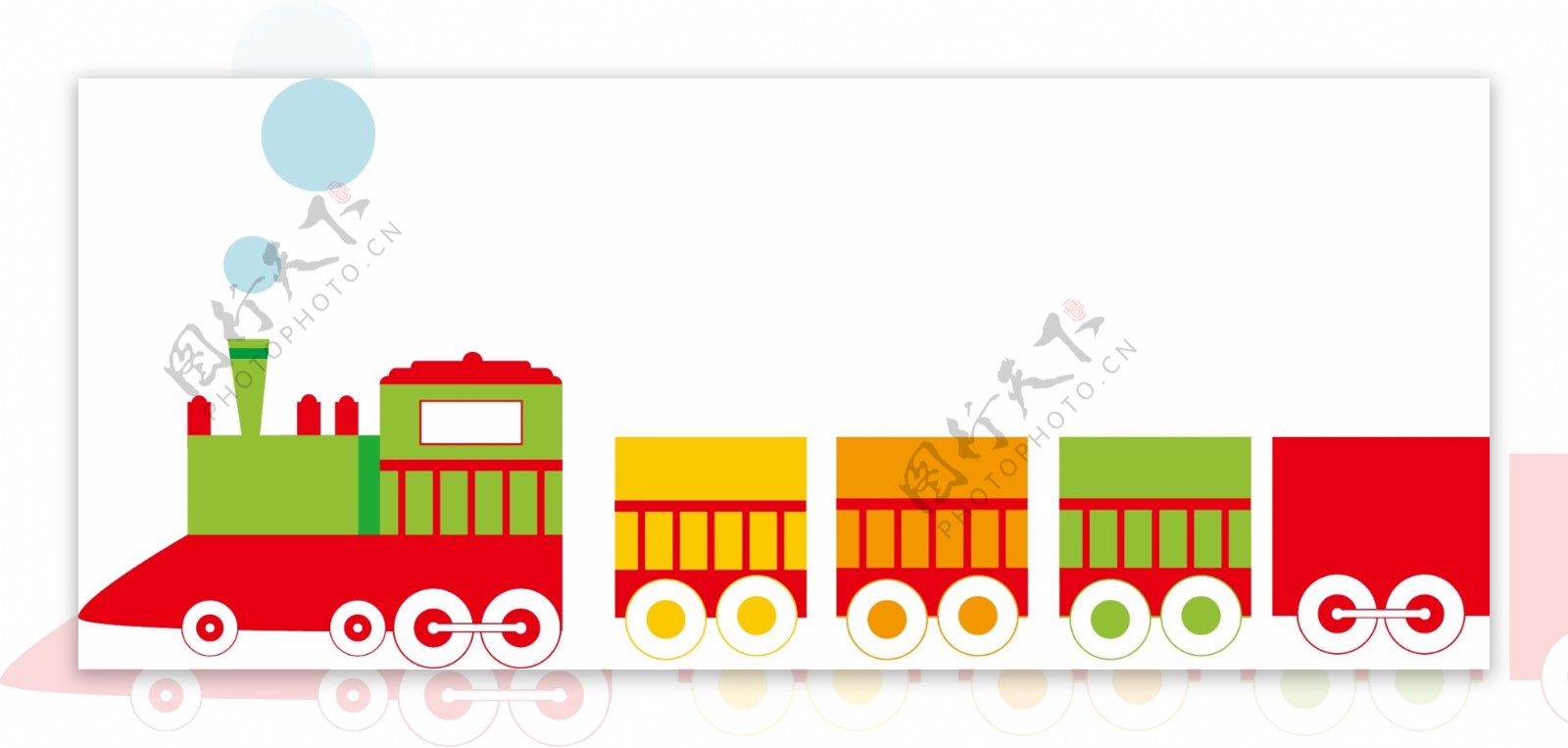 儿童玩具小火车设计