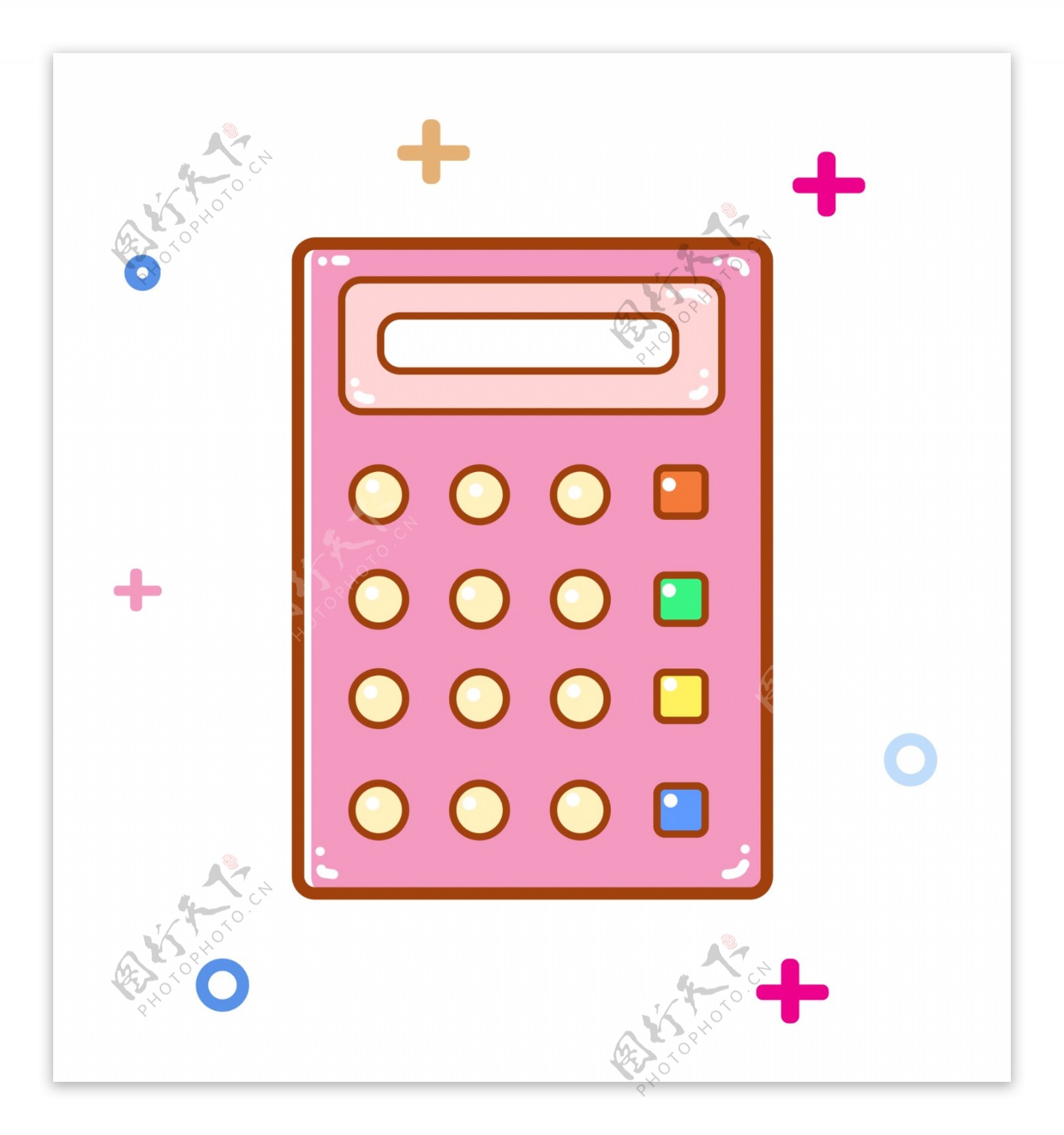 粉色算数计算机