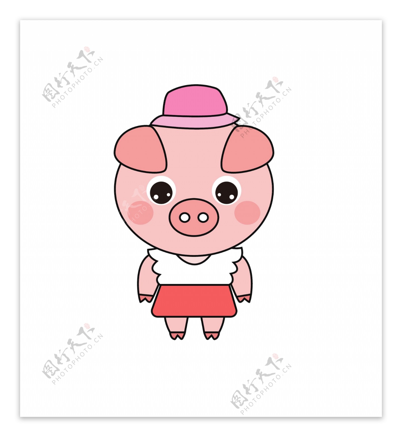 猪AI插画
