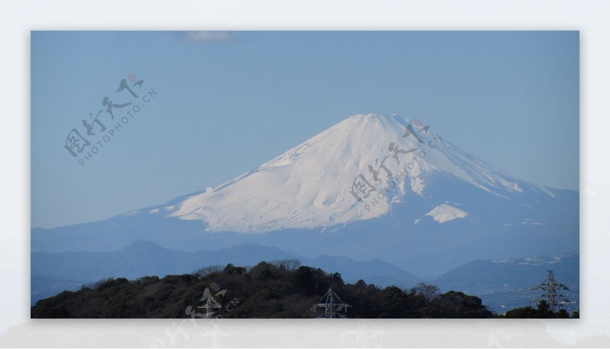 唯美富士山