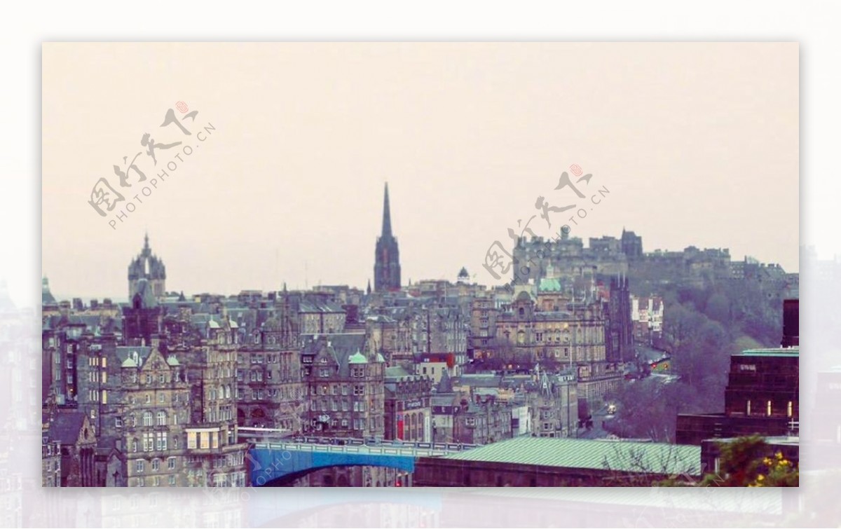 爱丁堡城市建筑风景