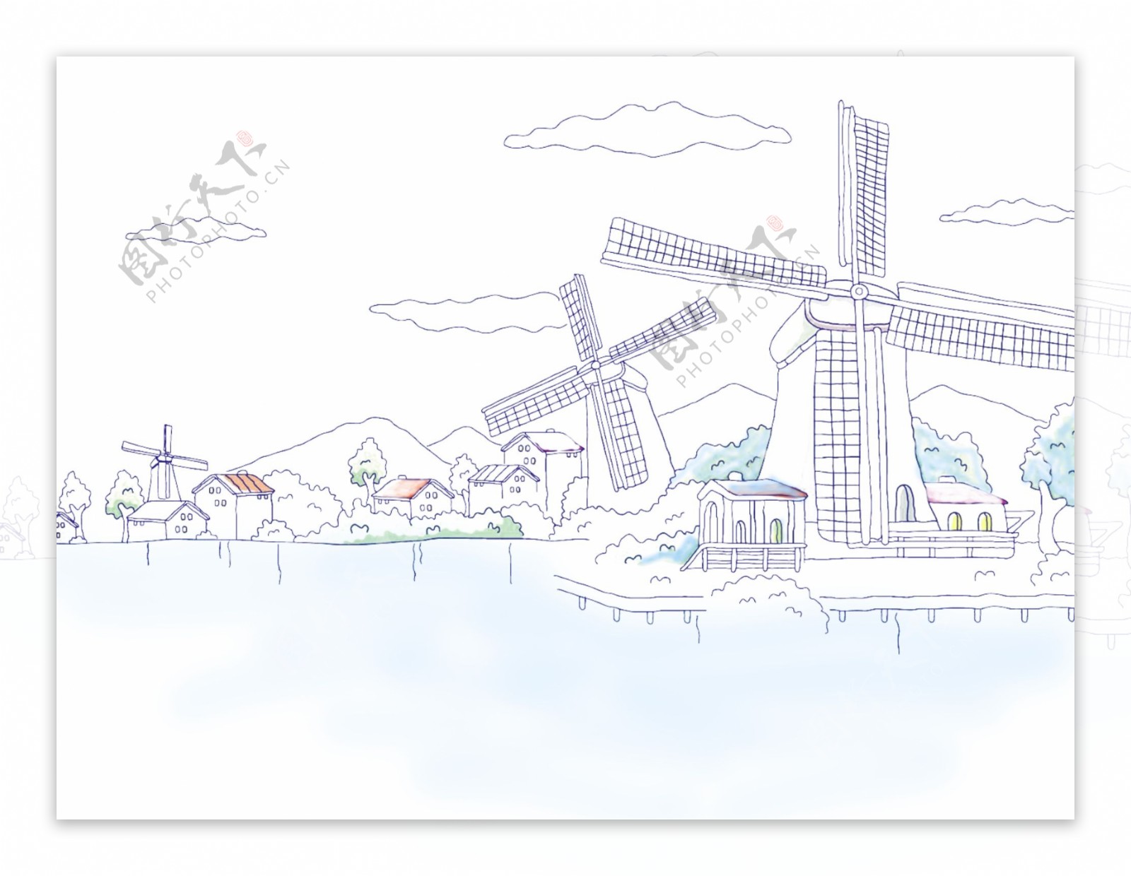 【dodoup.Animate动画教程】卡通风车的绘制_哔哩哔哩_bilibili
