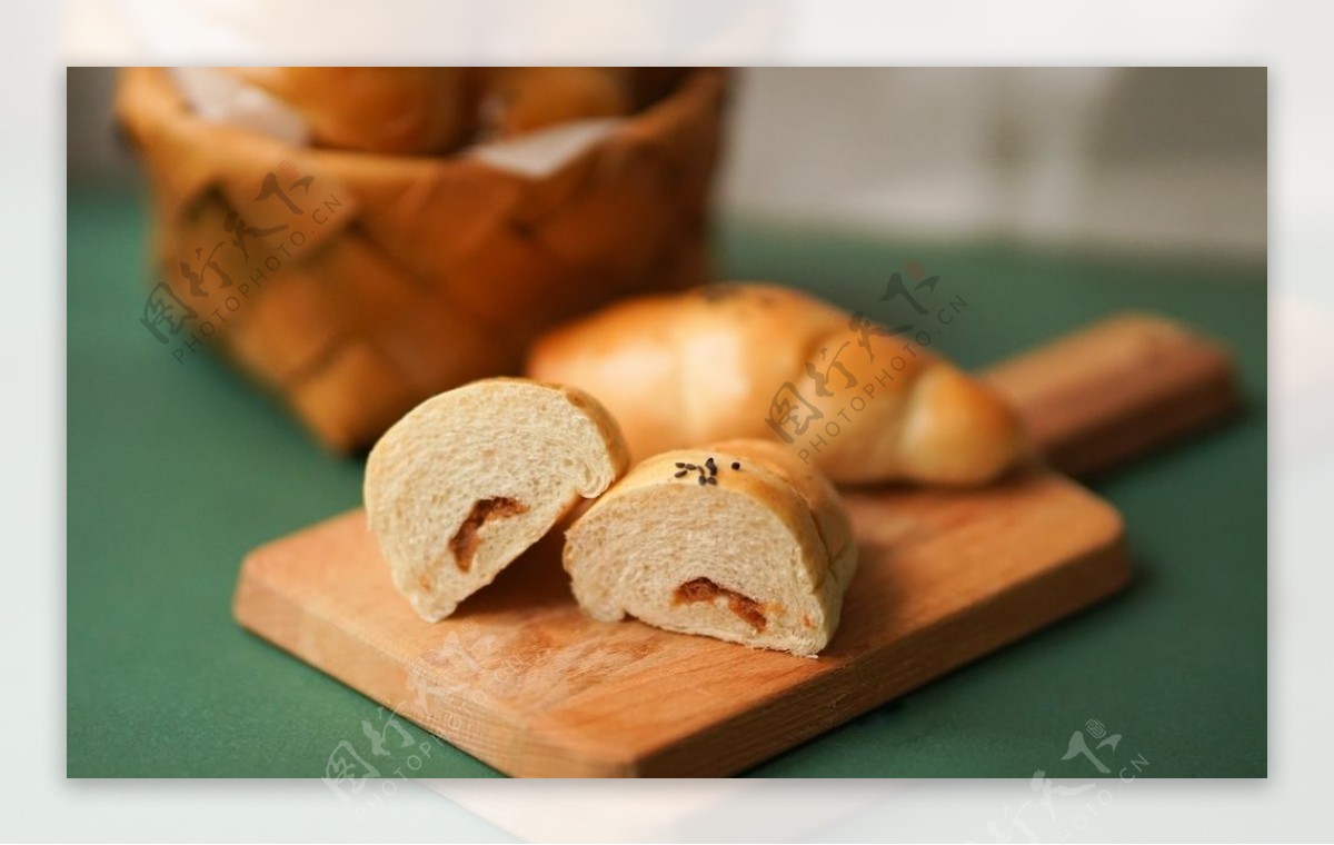 松软的面包
