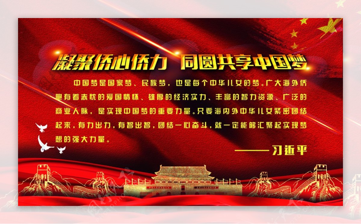 中国梦党建海报