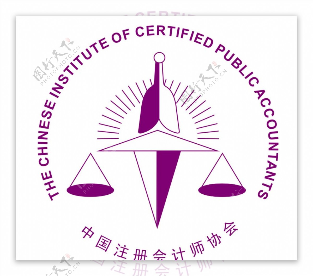 中国注册会计师协会logo