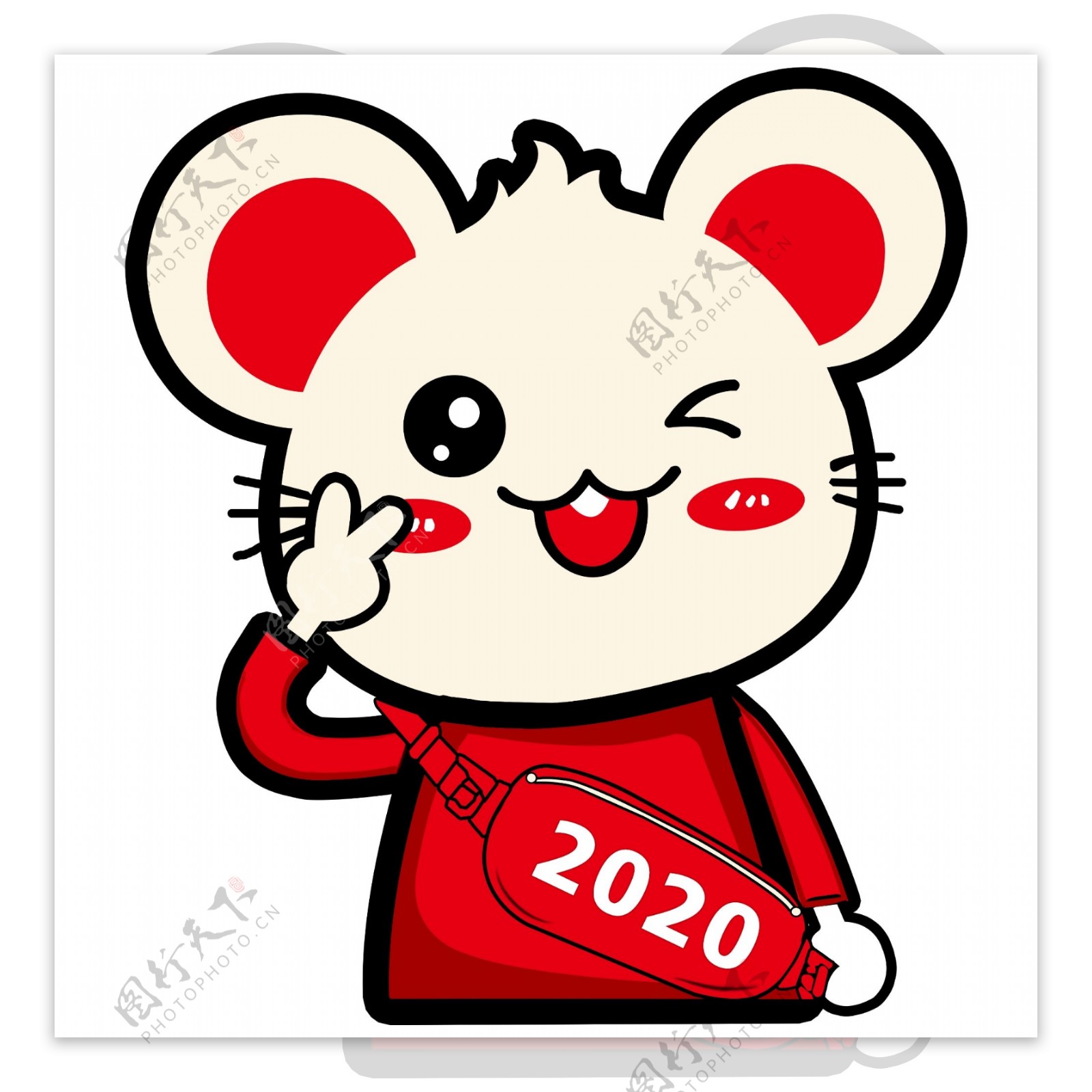 2020年吉祥卡通老鼠
