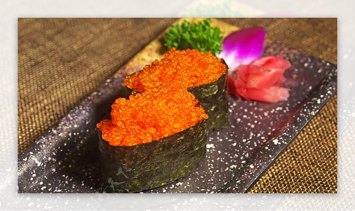 传统蟹子寿司