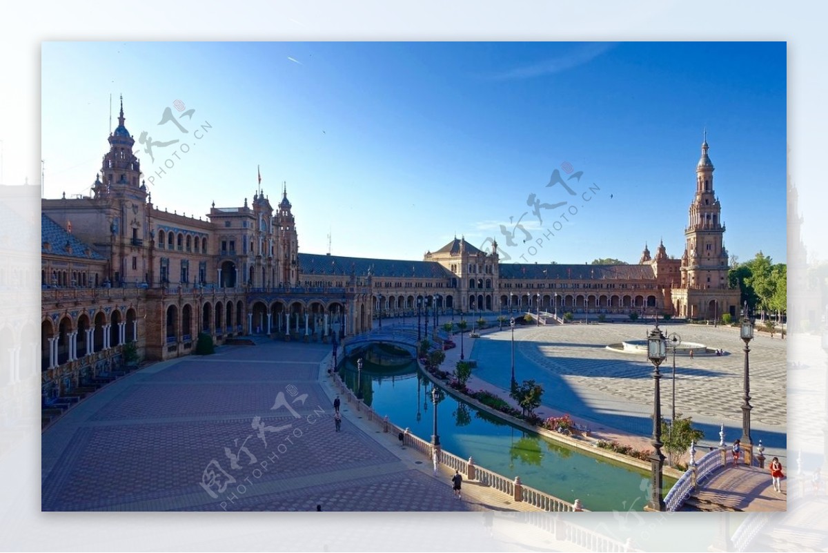 西班牙塞维利亚建筑风景摄影美图