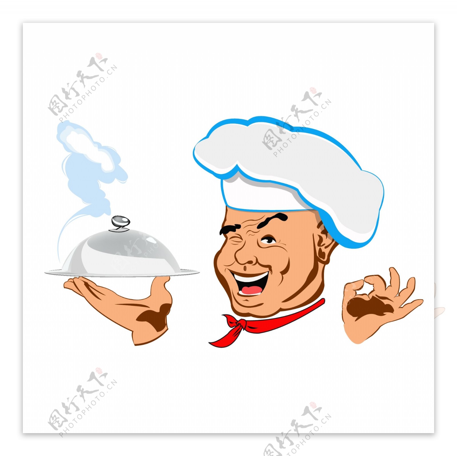 卡通厨师图片素材